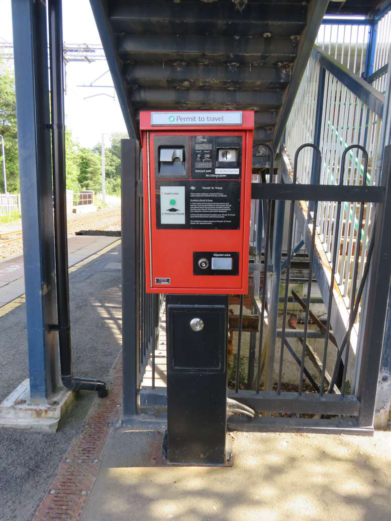 ALMEX Autoslot PERTIS Machine at Berkswell Railway Station