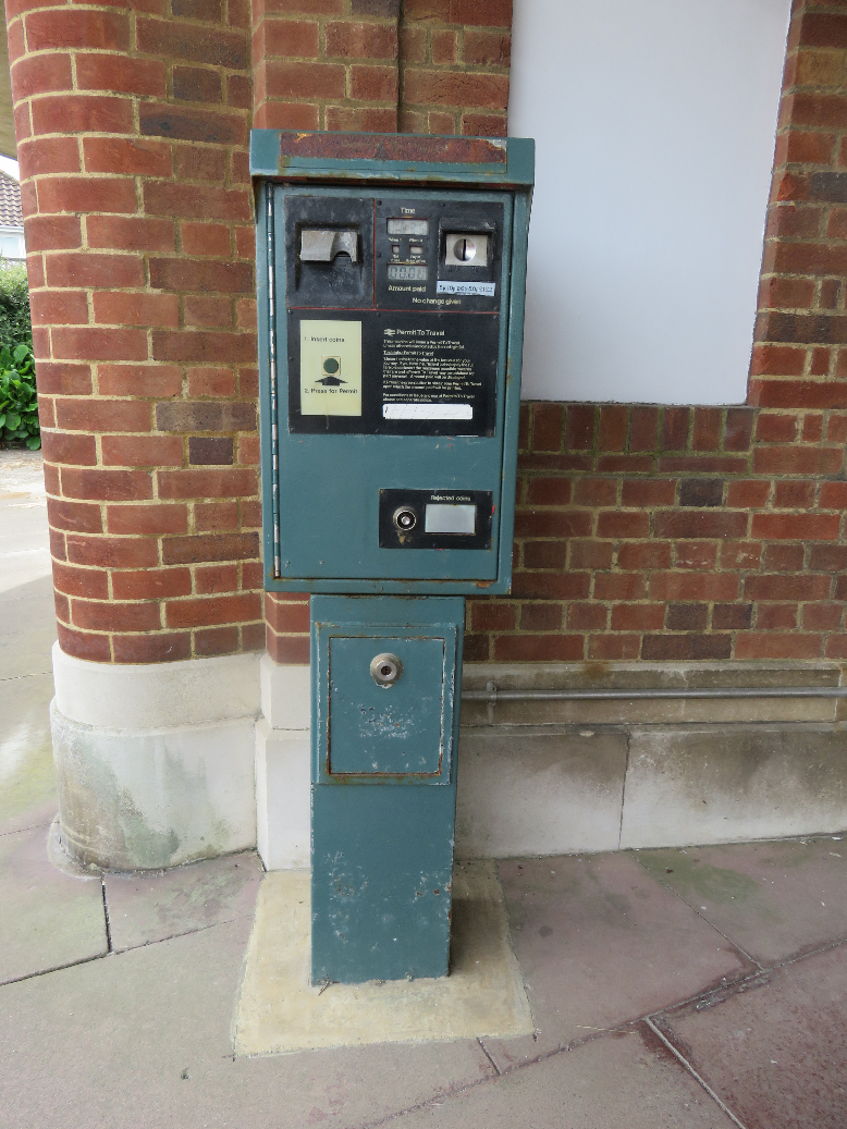 ALMEX Autoslot PERTIS Machine at Bishopstone Railway Station